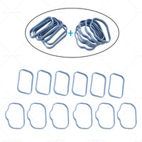 12x Intake Manifold Gaskets Seals Suitable For Chrysler 300 Jeep Dodge 3.6L