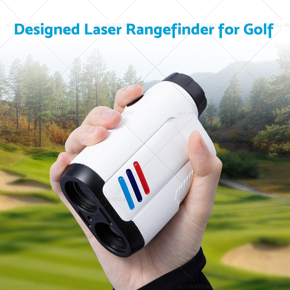 600M Laser Golf Range Finder with Slope Compensation Flagpole Lock