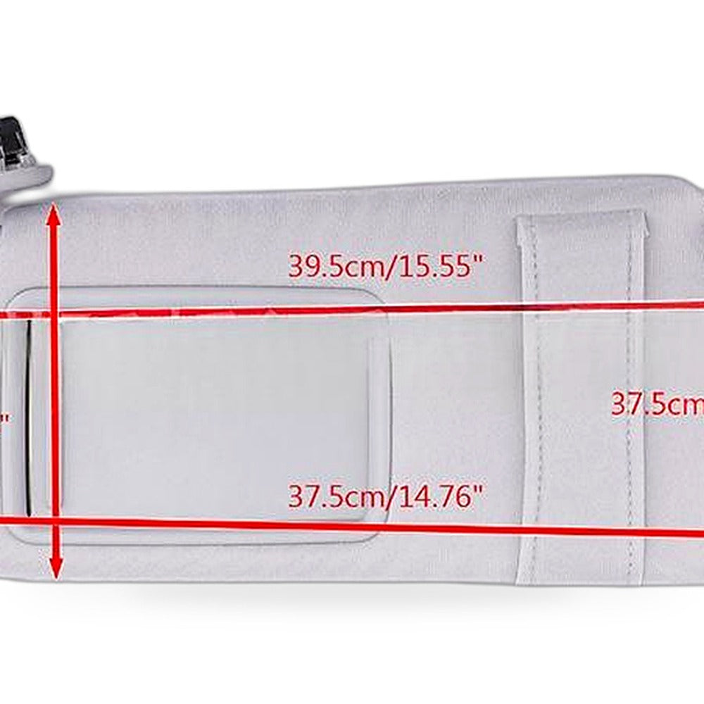 Left Sun Visor Suitable for Toyota Camry 2007-2011 Gray 74320-06780-B0 - XQ1