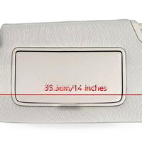 Left Sun Visor with Light Suitable for Nissan Teana Altima 2013-2018 Gray - XQ1