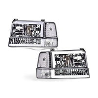 LED Daytime Running Light Headlight Suitable for Ford F150 F250 F350 1992-1996 - ZT3