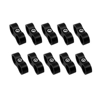 10x AN8 8AN Nylon Braided Stainless Steel Fuel Oil Line Hose Separator Clamp
