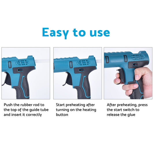 Suitable for Makita 18V Battery Cordless Hot Glue Gun  2PCS 11mm Glue Stick DIY