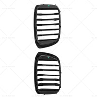 Front Bumper Grill Grille Suitable For BMW X3 G01 X4 G02 2018-2021 Gloss Black