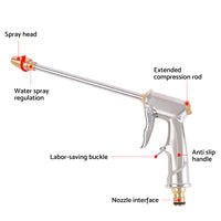 {{ High Pressure Water Hose Nozzle Long Spray Nozzle Garden Hose Garden Car Wash }} - Buy Car Parts Online at {{ Kaka Auto Parts }}.