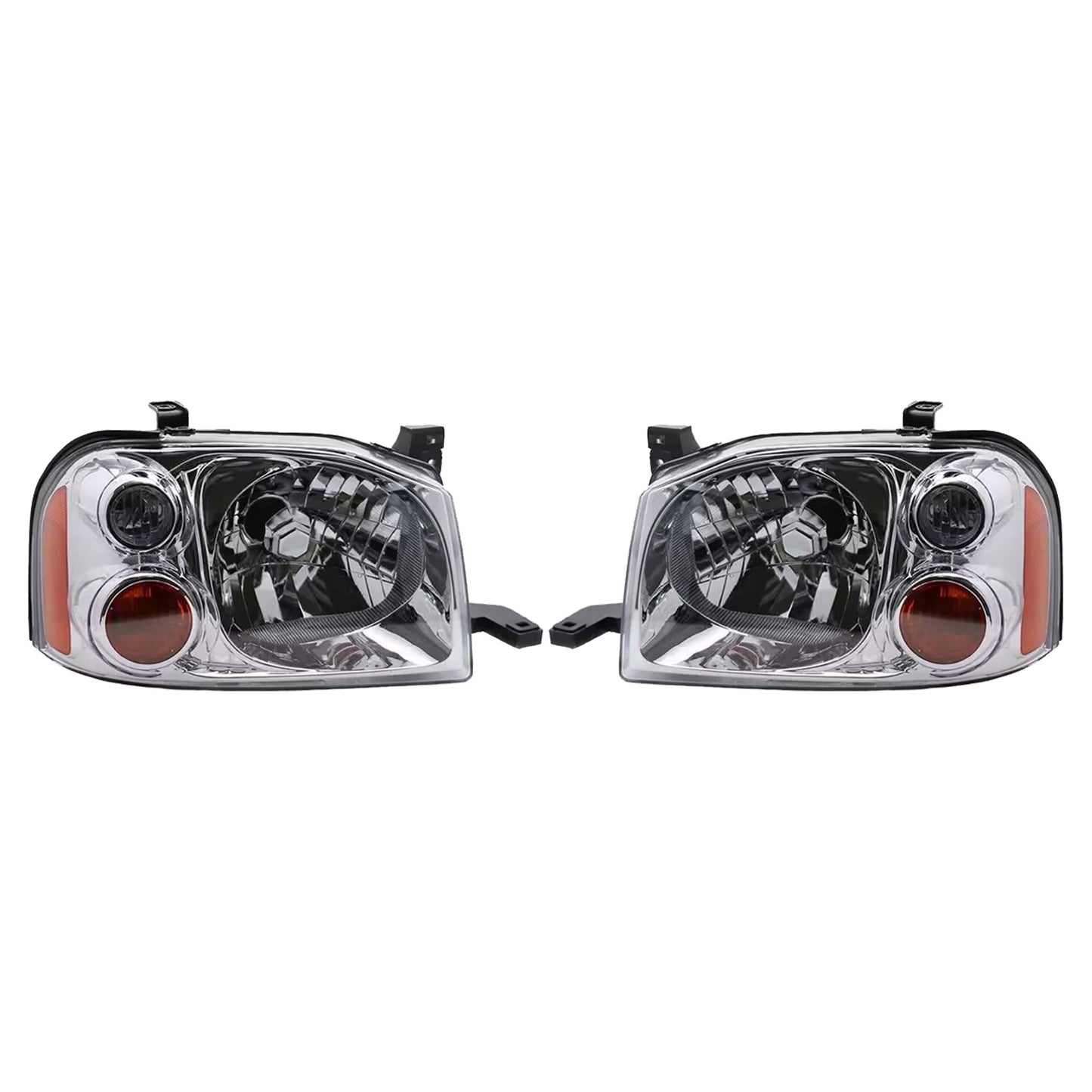 LeftRight Pair Light Front Lamp Head Lights Suitablefor Nissan Navara D22 01-15