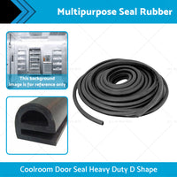 5m or 16x20mm Fridge Seals Rubber Door Gasket Coolroom Door Seal Heavy Duty D Shape