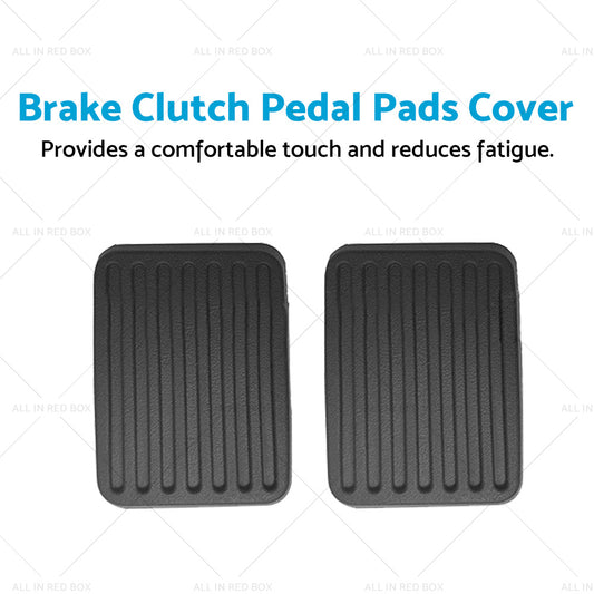 2x Brake Clutch Pedal Pads Cover Suitbale For Hyundai Accent Elantra Excel Getz