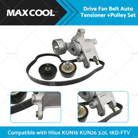 Drive Fan Belt Auto Tensioner Pulley Suitable for Hilux KUN16 KUN26 3. 0L 1KD-FTV