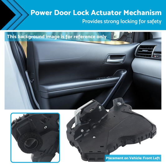 Front Left Power Door Lock Mechanism Assy Suitable For Toyota Hilux Vigo 05-15
