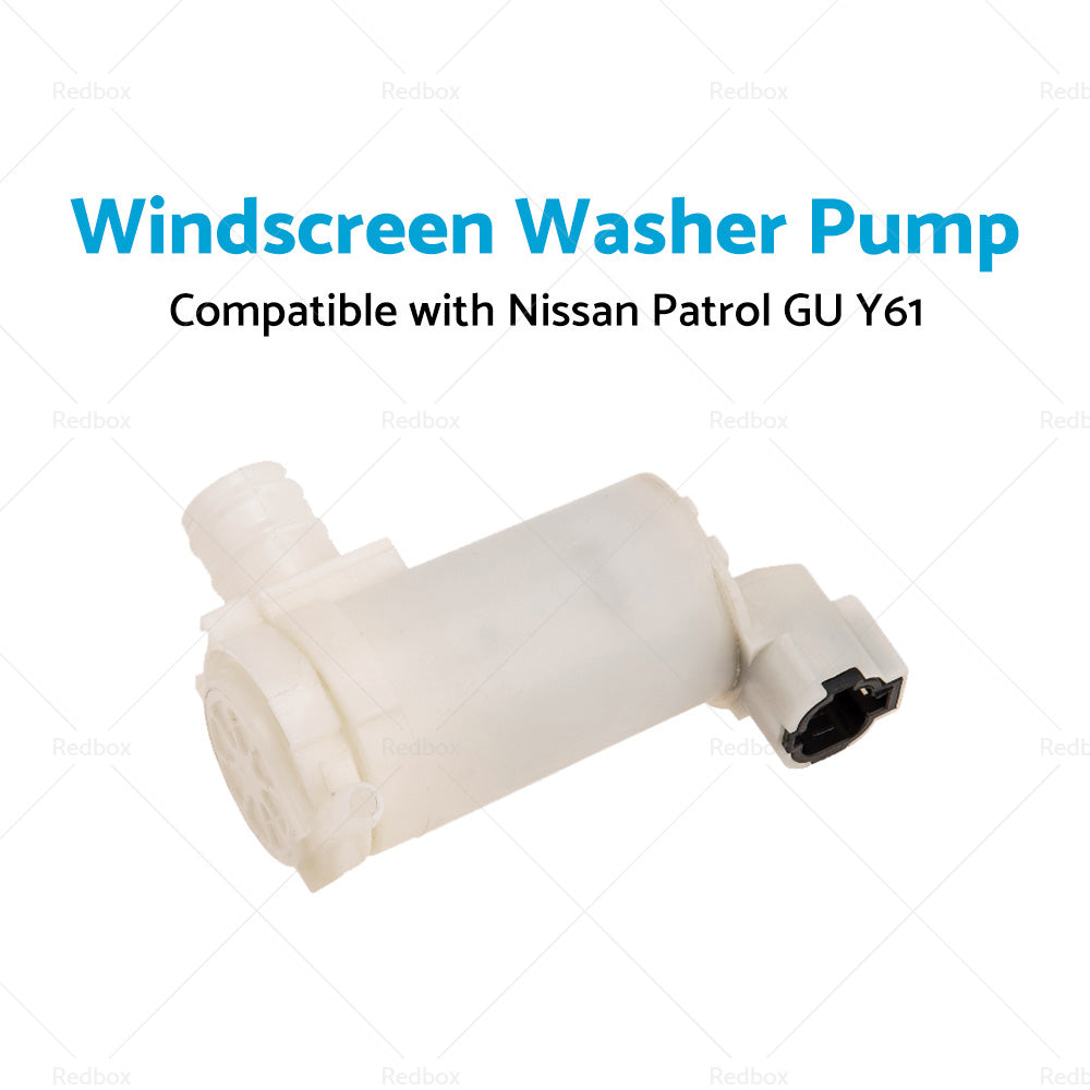 Windscreen Washer Pump Motor Front Rear Fits For Nissan Patrol GU Y61 1998-2012