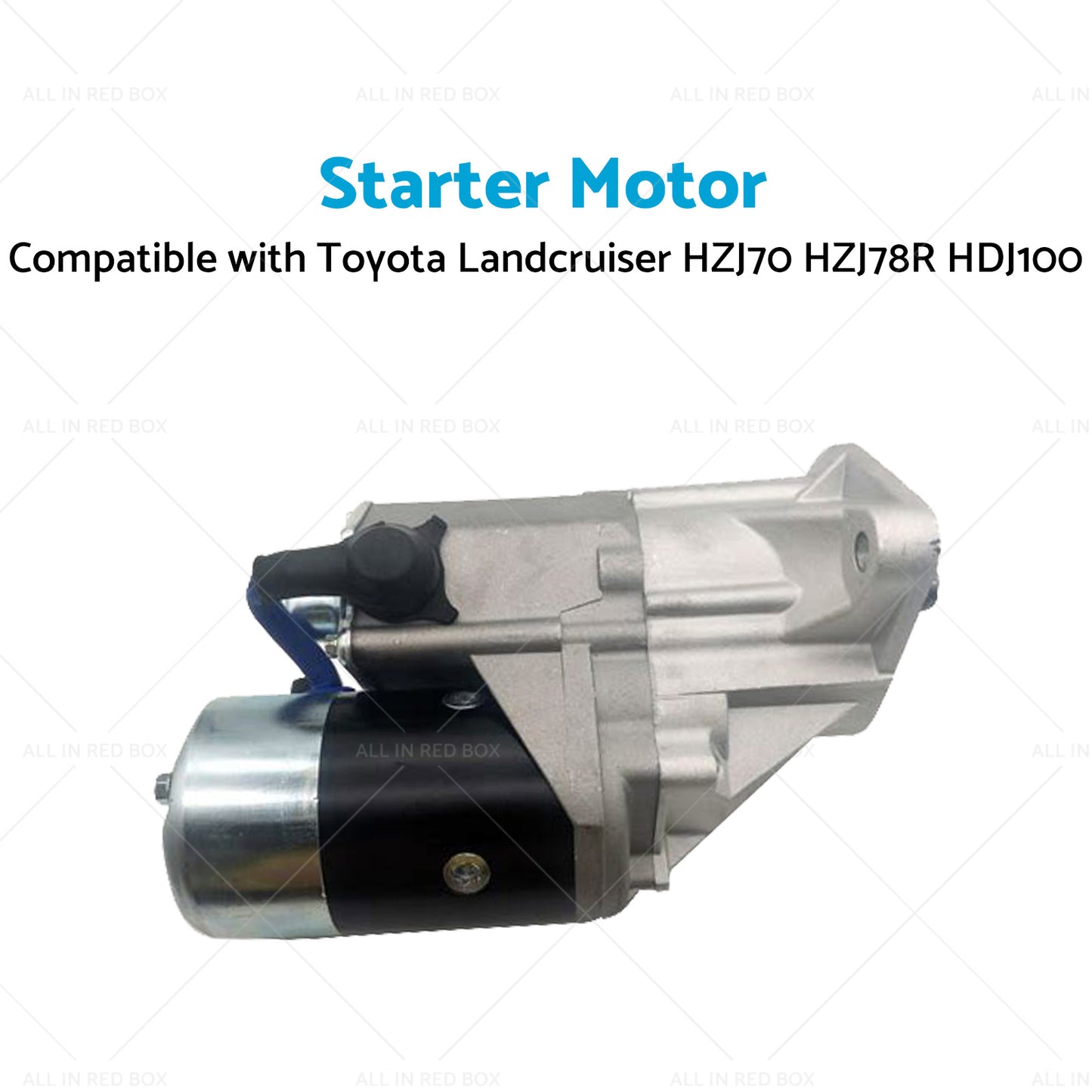 Starter Motor Suitable for Toyota Landcruiser HZJ80 HZJ105R 4. 2L Diesel 97-07