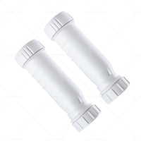 2Pcs Set Waterless Self Sealing Waste Valve Inline Trap Bath Basin Caravan RV