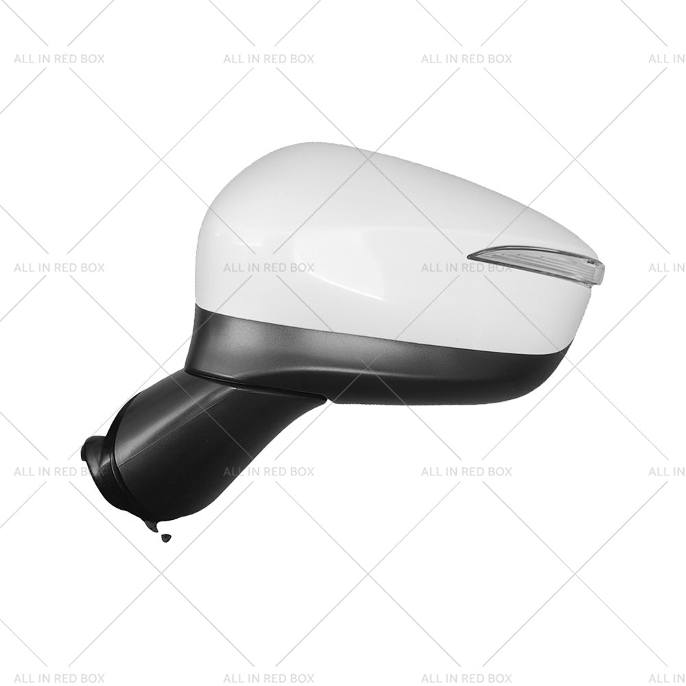 LH Door Wing Mirror Suitable for Mazda CX-5 2015-2016 No BlindSpot 8 Wires White