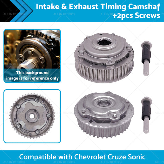 Intake  and  Exhaust Timing Camshaft Cam Gear Suitable for Chevrolet Cruze Sonic 1.8