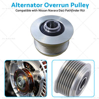 Alternator Overrunning Pulley Suitable For Nissan Navara D40 Pathfinder R51 2. 5L