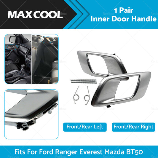 1Pair Front or Rear Right Left Inner Door Handle For Ford Ranger Everest Mazda BT50