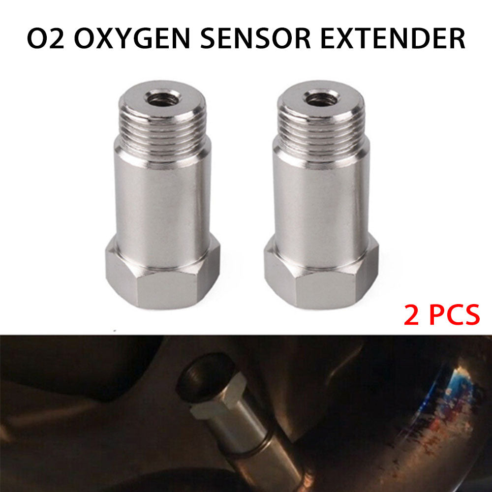 2X O2 OXYGEN SENSOR EXTENDER EXTENSION SPACER M18 x 1. 5 BUNG ADAPTER OBD2 AU