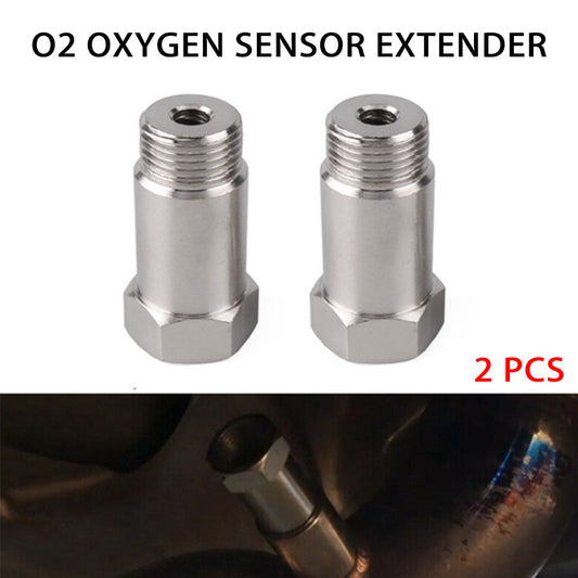 2X O2 OXYGEN SENSOR EXTENDER EXTENSION SPACER M18 x 1.5 BUNG ADAPTER OBD2 AU