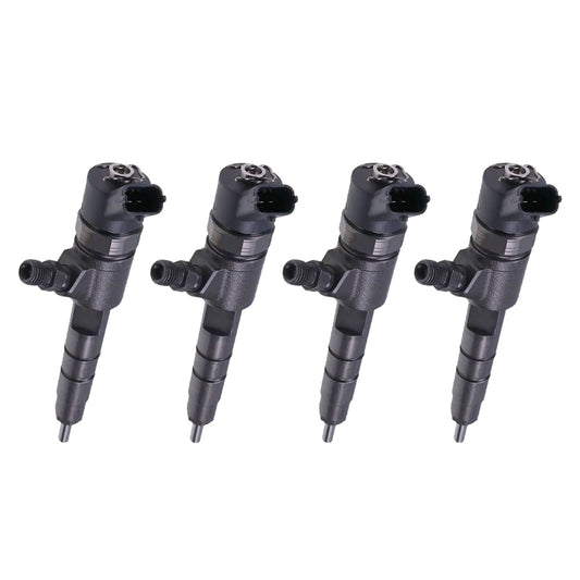 4x Fuel Injectors Suitable For 4TNV88C / 3TNV88C Engine 129A00-53100 / 0445110463