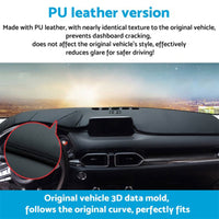 Non-Slip Dash Mat Microfiber Leather Suitable For Toyota Hiace LWB Van 2005-2018