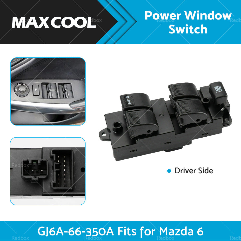 GJ6A-66-350A Power Window Switch Front Right Suitable For Mazda 6 2003-2005