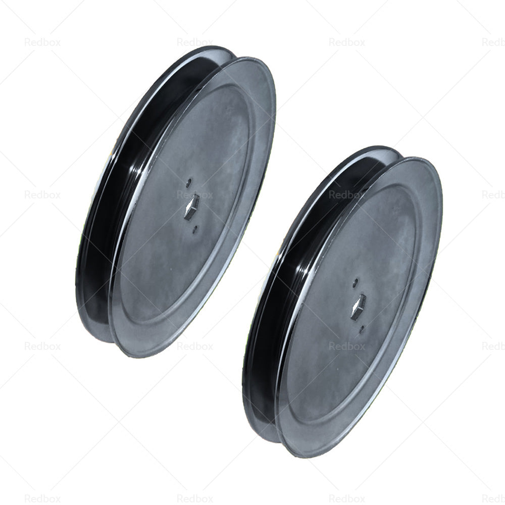 2x Blade Spindle Pulley Suitable For D  and  L John Deere Sabre Mowers D105 GX20367