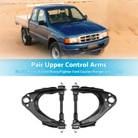 Pair Upper Control Arms for Mazda B-Series or Bravo or Fighter for Ford Courier 98-06