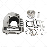 61mm Bore Cylinder Upgrade Kit Piston Gasket Suitable for GY6 172cc 180cc Motor