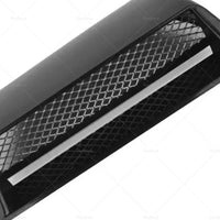 Universal Car Air Flow Intake Scoop Bonnet Hood Cover Black ABS Plastic