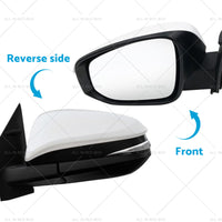 Left Side White Door Mirror Suitable for Toyota RAV4 2013 - 2018 5-wire