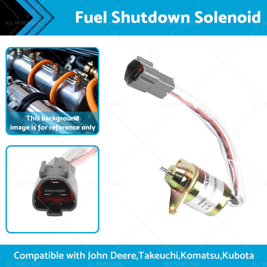 Fuel Shut Off Shutdown Solenoid Suitable For John Deere John Deere 119233-77932