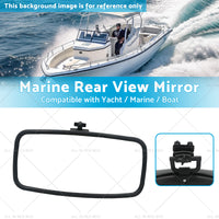 Retrofit Mount Bracket Ski Pontoon Rear View Mirror For Marine Boat Yacht