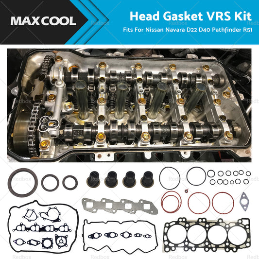 VRS Head Gasket Kit Suitable For Nissan Navara D22 D40 R51 2. 5L YD25 2008-2015