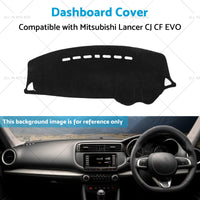 Dash Mat Pad Dashboard Cover Suitable For Mitsubishi Lancer CJ CF EVO 2006-2019