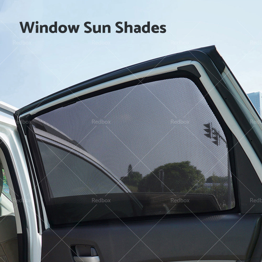 4PCS Front Rear Magnetic Car Window Sun Shades Suitable For Ford Ranger PX2 3