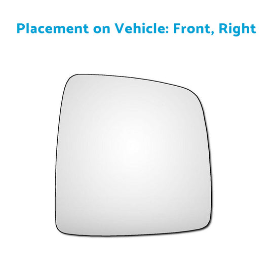 Front Right Driver Side Mirror Glass Fits For Hyundai iMax iLoad TQ 2008-Onward