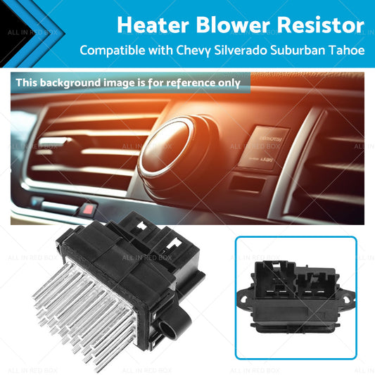 Blower Motor Resistor 15141283 Suitable for Buick Cadillac Chevrolet GMC Hummer