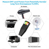 EMF Meter Paranormal Equipment Magnetic Field Ghost Hunting Radiation Detector