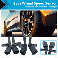 4PCS Front Rear ABS Wheel Speed Sensor Suitable For VW Golf Jetta Passat Tiguan