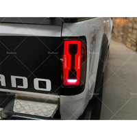 Smoked LED Tail Light Rear Lamp Lights for Holden Colorado RG 2012 - 2020