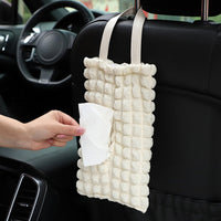 2PCS Hanging Tissue Holder Box Car Back Seat Travel Napkin Holder Paper Holder