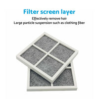 4x Refrigerator Air Filter Replacement Suitable For LG LT120F & ADQ73214404