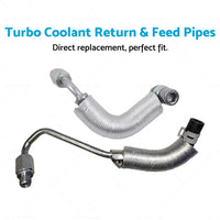 Turbo Coolant Return  and  Feed Pipes Suitable For Holden TM Barina Cruze 1. 4L LUJ