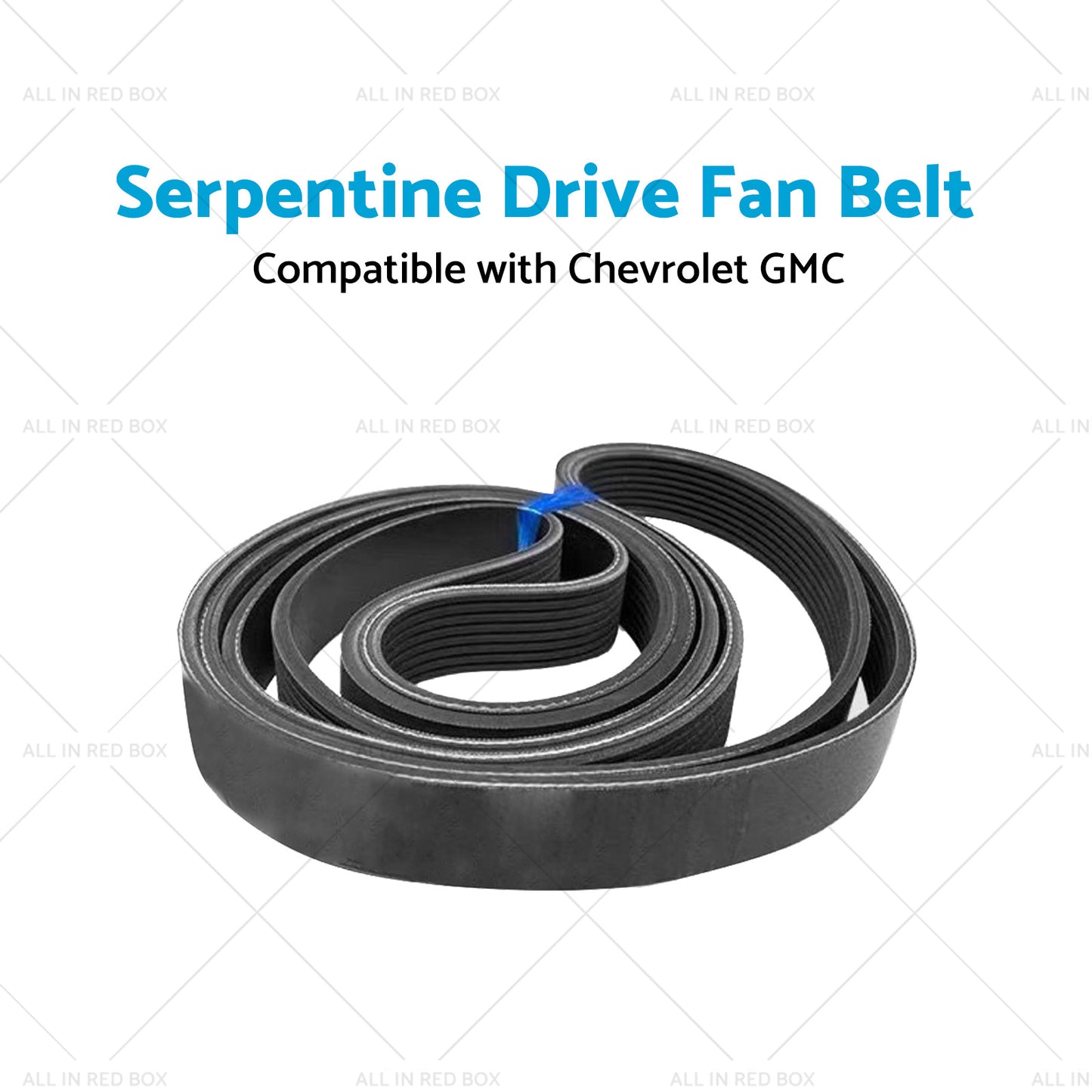 12626076 Serpentine Drive Fan Belt Suitable for 5.3L 6.2L 14-20 Chevrolet GMC