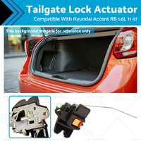{{ Tailgate Lock Actuator Suitable For Hyundai Accent RB Sedan 1.6 Petrol 2011-2017 }} - Buy Car Parts Online at {{ Kaka Auto Parts }}.