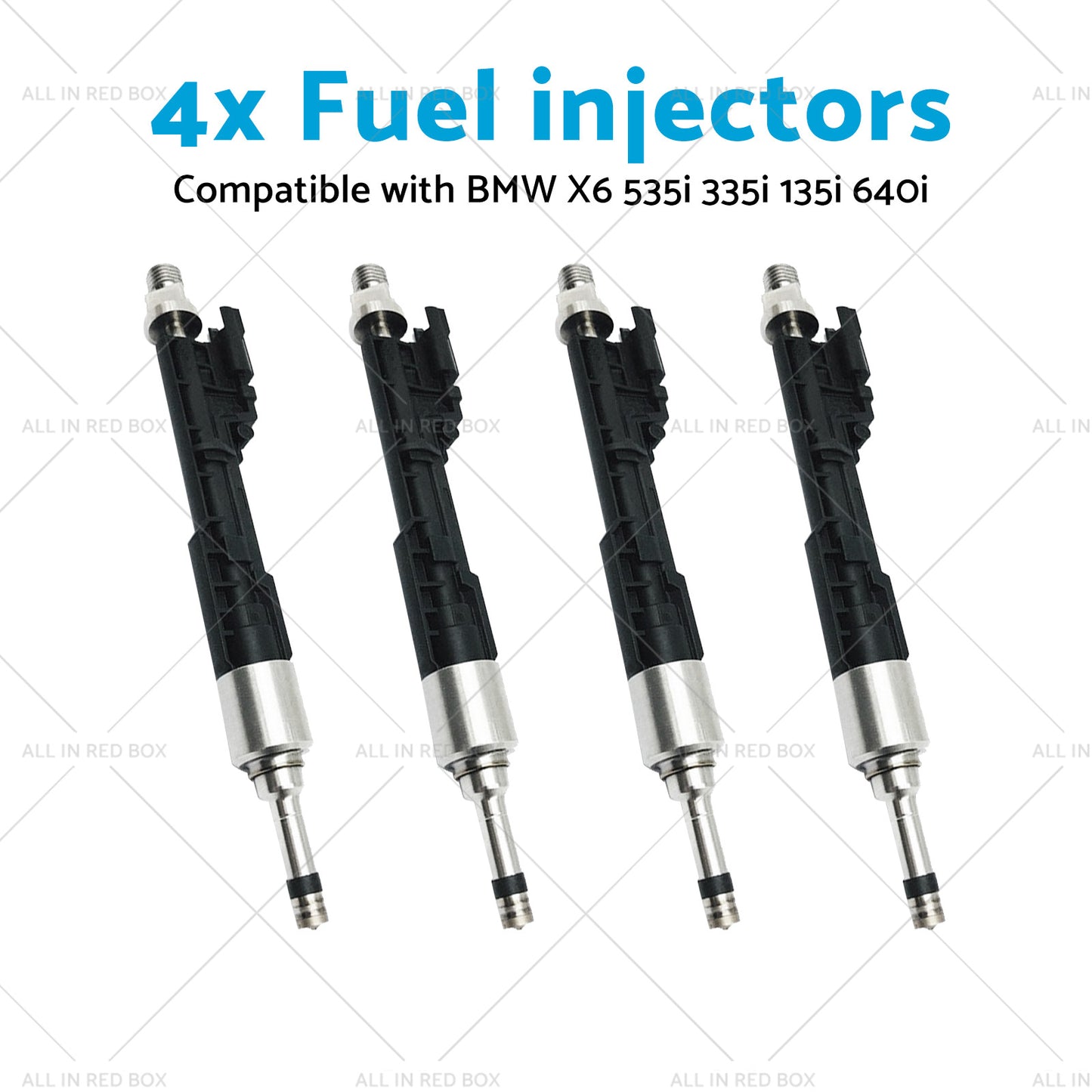 13647597870 0261500109 4x Fuel injectors Suitable for BMW X6 535i 335i 135i 640i