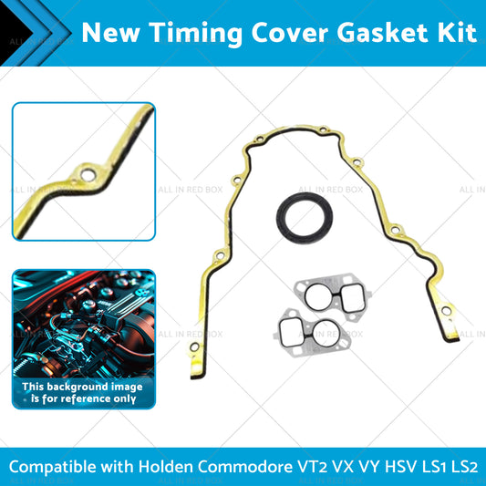 New Timing Cover Gasket Kit Suitable for Holden Commodore VX VY VT2 HSV LS1 LS2