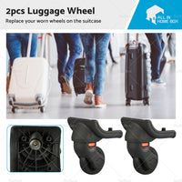 2PCS W073 360¡ã Spare Swivel Suitcase Repairment Wheel Replacement Luggage Wheel