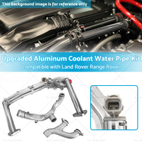 Upgraded Aluminum Coolant Water Pipe Kit Suitable for Land Rover Range Rover 3L